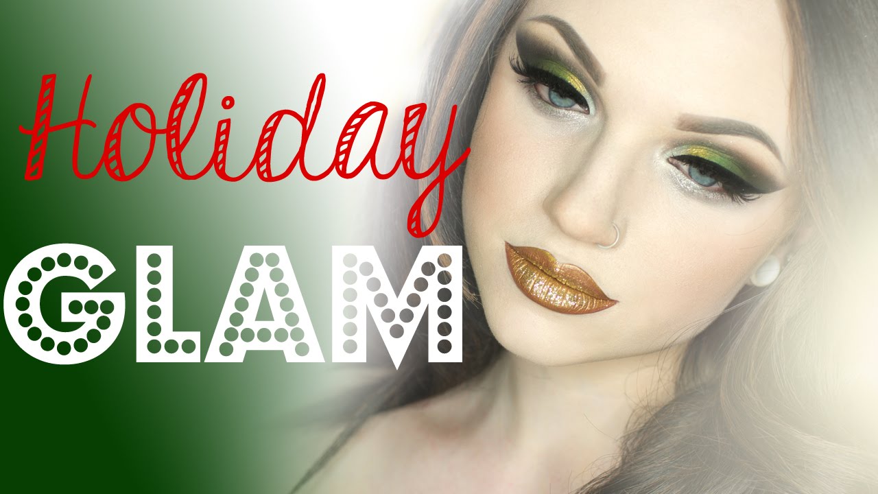 Dramatic Holiday Glam Makeup Tutorial YouTube