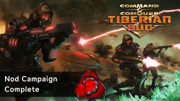 C&C Tiberian Sun - Nod Campaign Complete Walkthrough Full Playthrough Longplay Gameplay