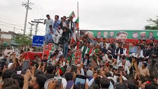 PTI Leader Sher Afzal Marwat Speech at Peshawar