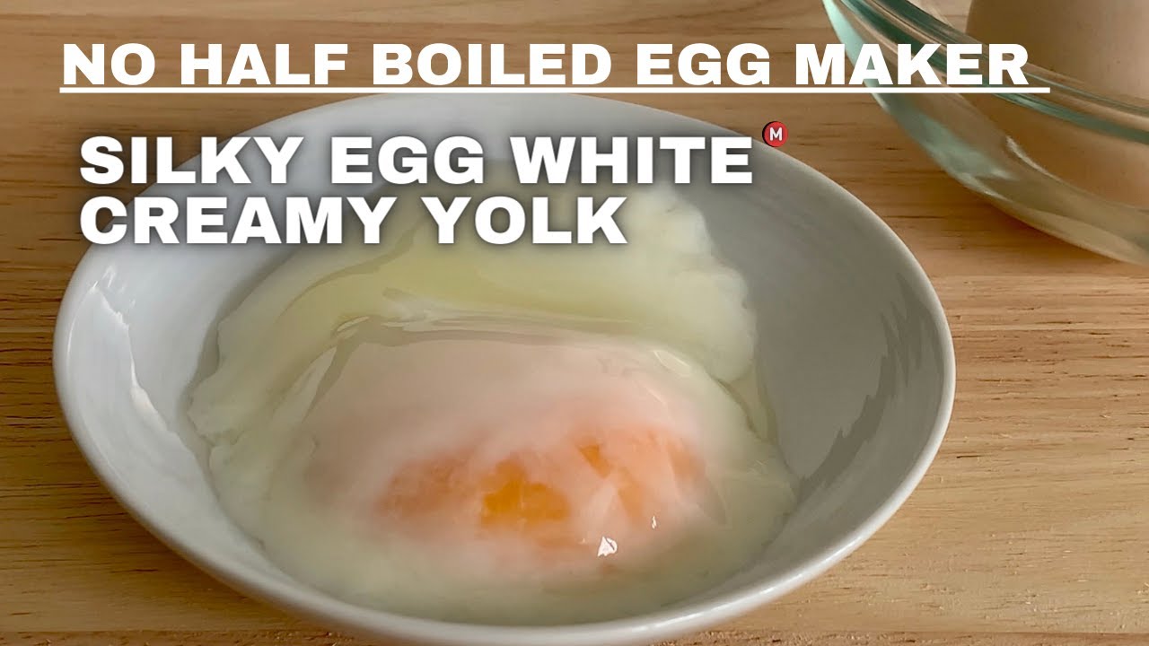 How to make half boiled egg/soft boiled egg [No Half Boiled Egg