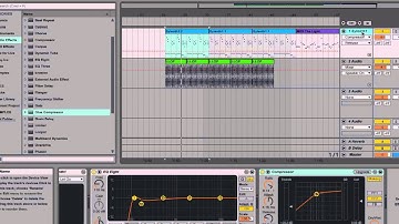 Ableton Live 9 Tutorial: How to use Sidechain compression