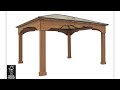 Yardistry Gazebo(Costco) Steps 7 8 9 10 11 roof