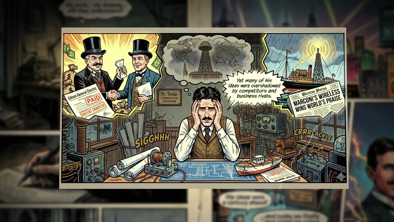 Nikola Tesla Died Broke... Then Changed the World
