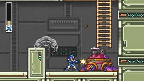 Megaman X Walkthrough Part 6 Spark Mandrill (Buster only run)
