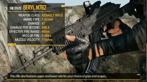 New Weapon MK47 Mutant Introduction with M762 in PUBG Mobile