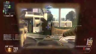 Black Ops 2 - Hardpoint on Nuketown - 5 man Feed with MK48