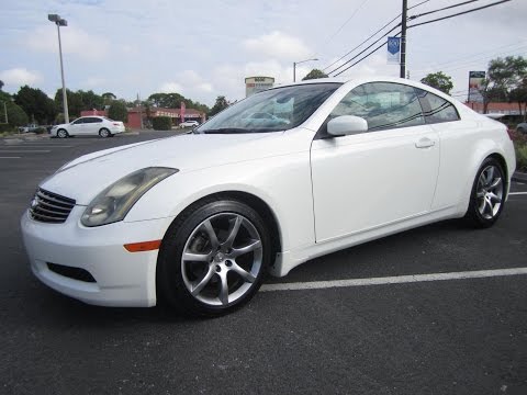 SOLD 2004 Infiniti G35 Coupe 92K Miles One Owner Meticulous Motors Inc Florida For Sale