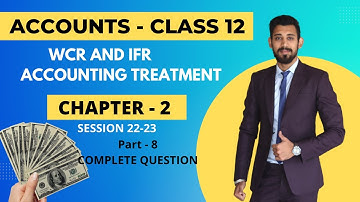 Reserves | Change in PSR | WCR and IFR | Class 12 | Accounts