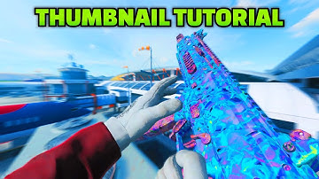 *FREE* MW3 THUMBNAIL TUTORIAL FOR IPHONE! (MW3 TUTORIAL)!