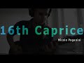 Anton Oparin - 16th Caprice of N.Paganini on electric guitar