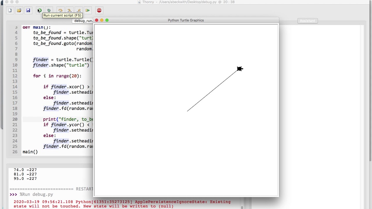 Debug part 2 - with Thonny - YouTube