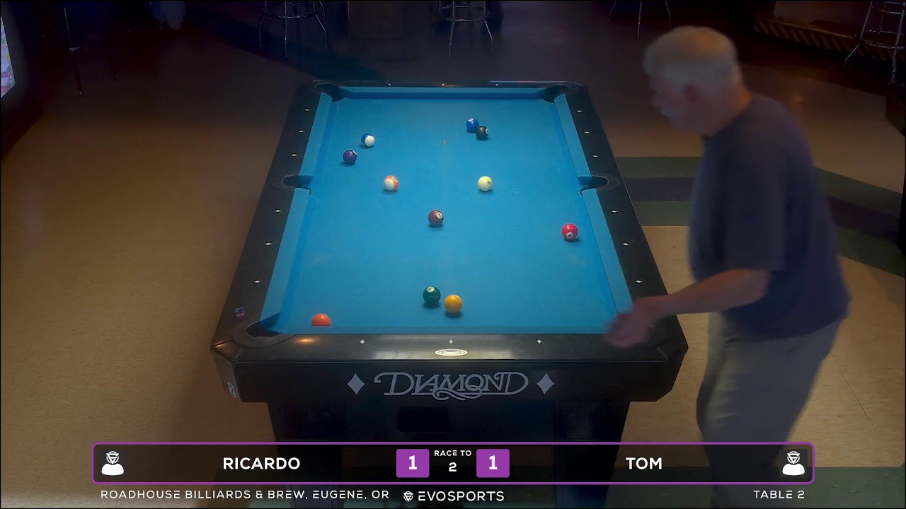 Image of video the RICARDO vs TOM - ROADHOUSE BILLIARDS & BREW - TABLE 2 | EvoSports 11