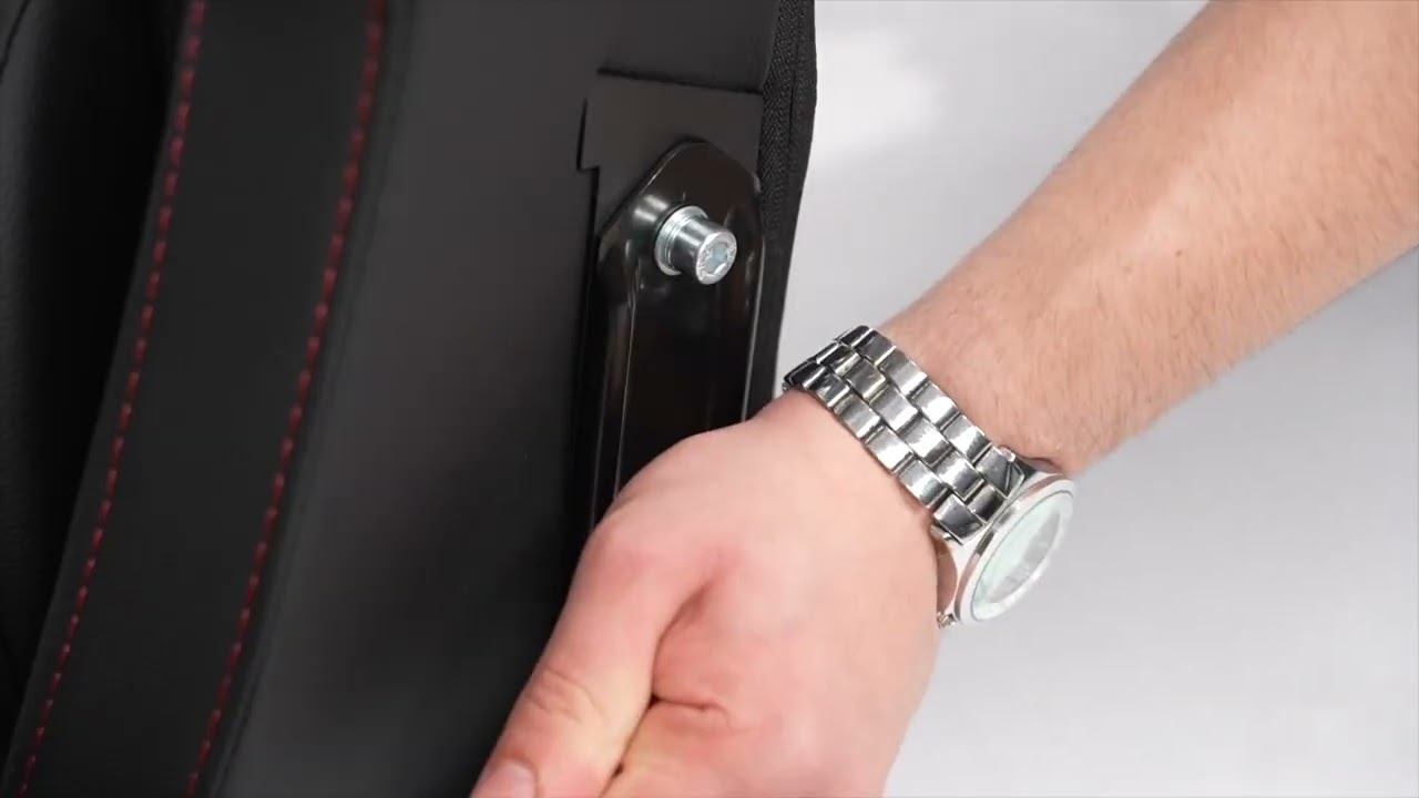 Scaun de Gaming Reglabil cu Masaj si Suport Picioare xDrive FIRTINA Black/Black - Montaj