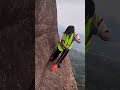 Janitor Sweeping Cliff Slope #shorts
