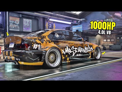 Need for Speed Heat Gameplay - 1000HP BMW M3 E46 Customization | Drift Build