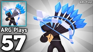 Merge Archers - Bow and Arrow All Levels Gameplay Walkthrough Part 57