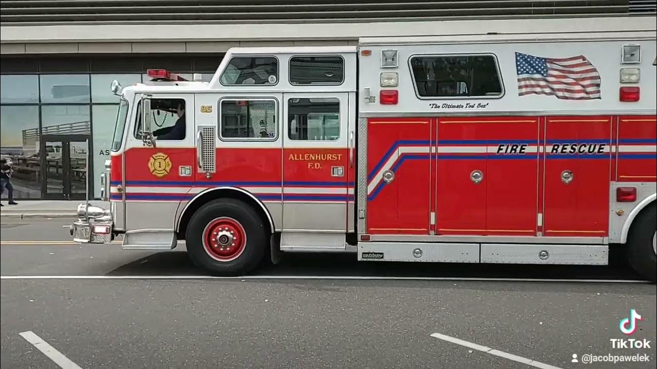 AllenHurst fire department at Asbury park st Patrick's day parade YouTube