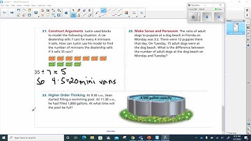 hw video for lesson 5 1; understand ratios