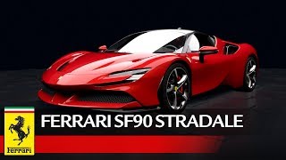 The sf90 stradale is first ever ferrari to feature phev (plug-in
hybrid electric vehicle) architecture which sees internal combustion
engine integrat...