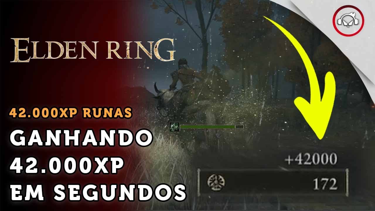 Miniatura do vídeo Elden Ring, Como conseguir 42.000 Runas em segundos sem esforço | super dica PT-BR