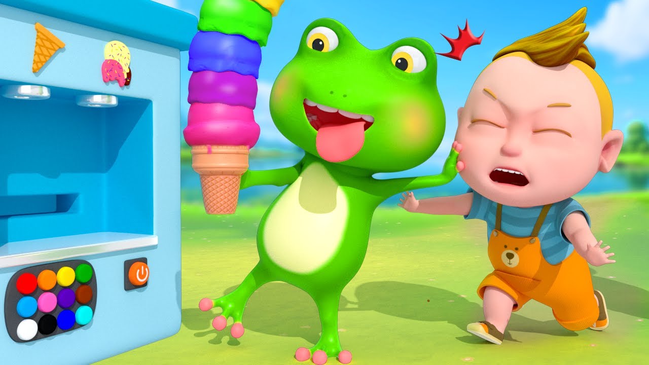 Chú ếch con - Liên Khúc Ca Nhạc Thiếu Nhi Remix Vui Nhộn - Cây Kem Sắc Màu  - Hoạt Hình Thiếu Nhi