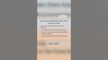 JUnit Hack: Test Private Methods FAST ⚡ #shorts #junit #interview #PrivateMethodTesting