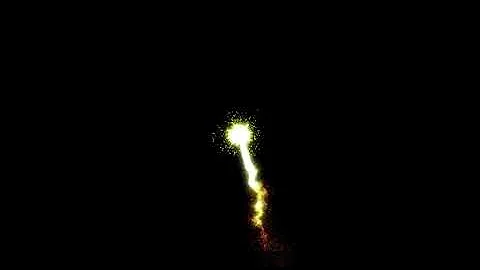 shooting fireworks particle animation - Download Stock Footage