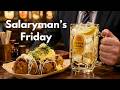 $18 Takoyaki & Drinks After Work in Japan