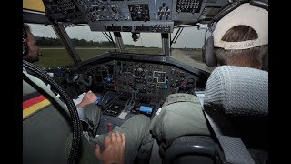 Luftwaffe Transall C-160D - Training flight from and to Hohn Air Base (ETNH), Germany