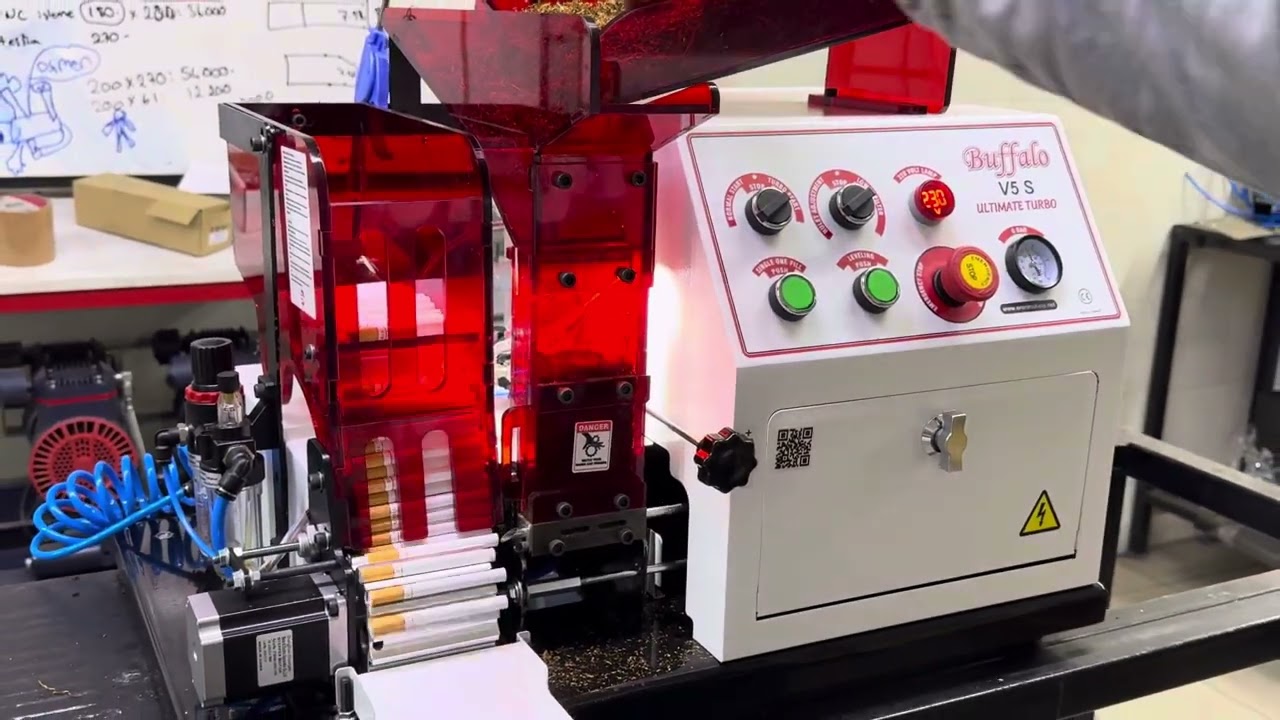 buffalo v5 cigarette machine Sigara sarma makinası buffalo v5s ultimate turbo - Cigarette rolling machine￼  +90 5366910344