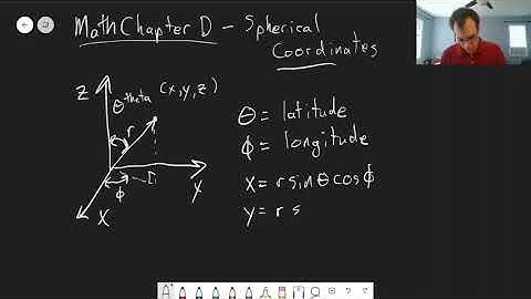 MathChapter D: Spherical Coordinates, Part 1 | CHM 309 | 047