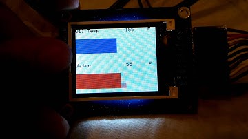 Dual bar modular arduino obd gauge themeing
