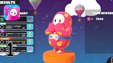 Fall Guys Gameplay walkthrough part 1 (android, iOS)