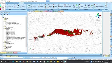 Create Isoshell Wireframes from Drillholes data in Datamine Studio RM