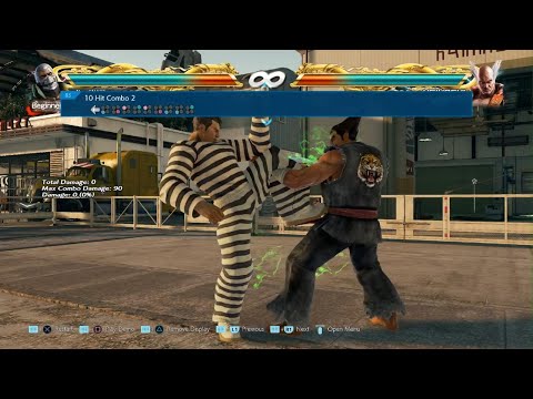 Bryan 10/9 hit combo - TEKKEN 7