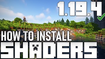 How To Install SHADERS 1.19.4 with Shaders Mod 1.19.4 in Minecraft
