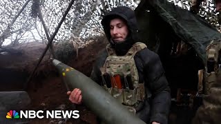 Video shows front line shelling by Ukraine's Azov Brigade
