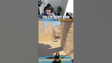 Girls in Enemy Team vs In My Team | CS:GO😂