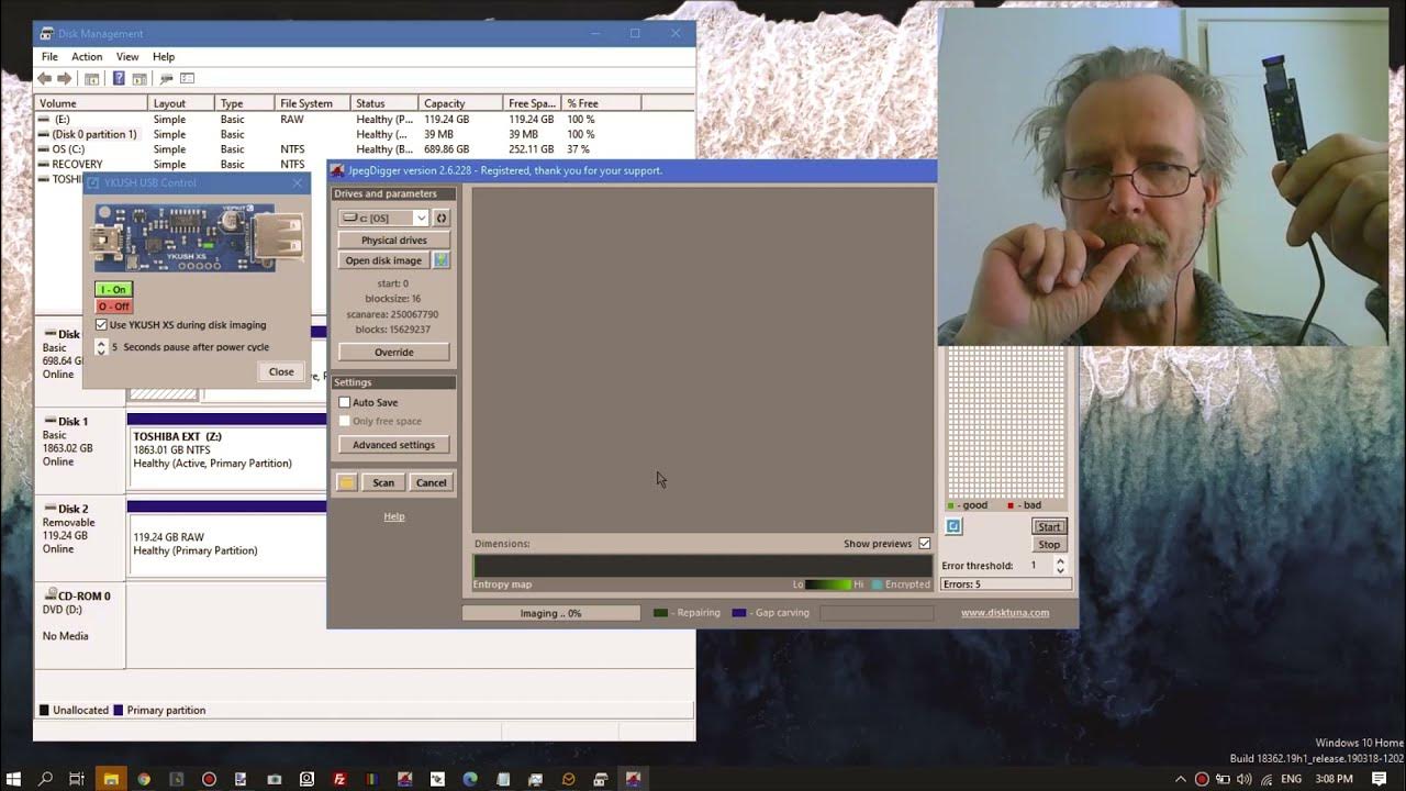 Recover data from flash drive that hangs or freezes explorer and file recovery software. YouTube