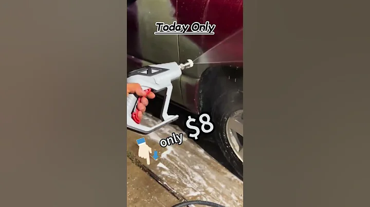Car Wash Tool Review: Affordable Power Washer for Easy Car Cleaning#carwash #carcleaning
