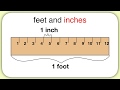 Measurement feet and inches