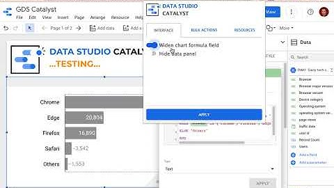 Looker Studio companion - Chrome extension - First feature