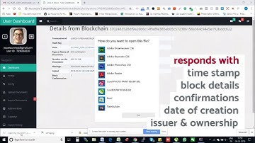 manage documents with blockchain