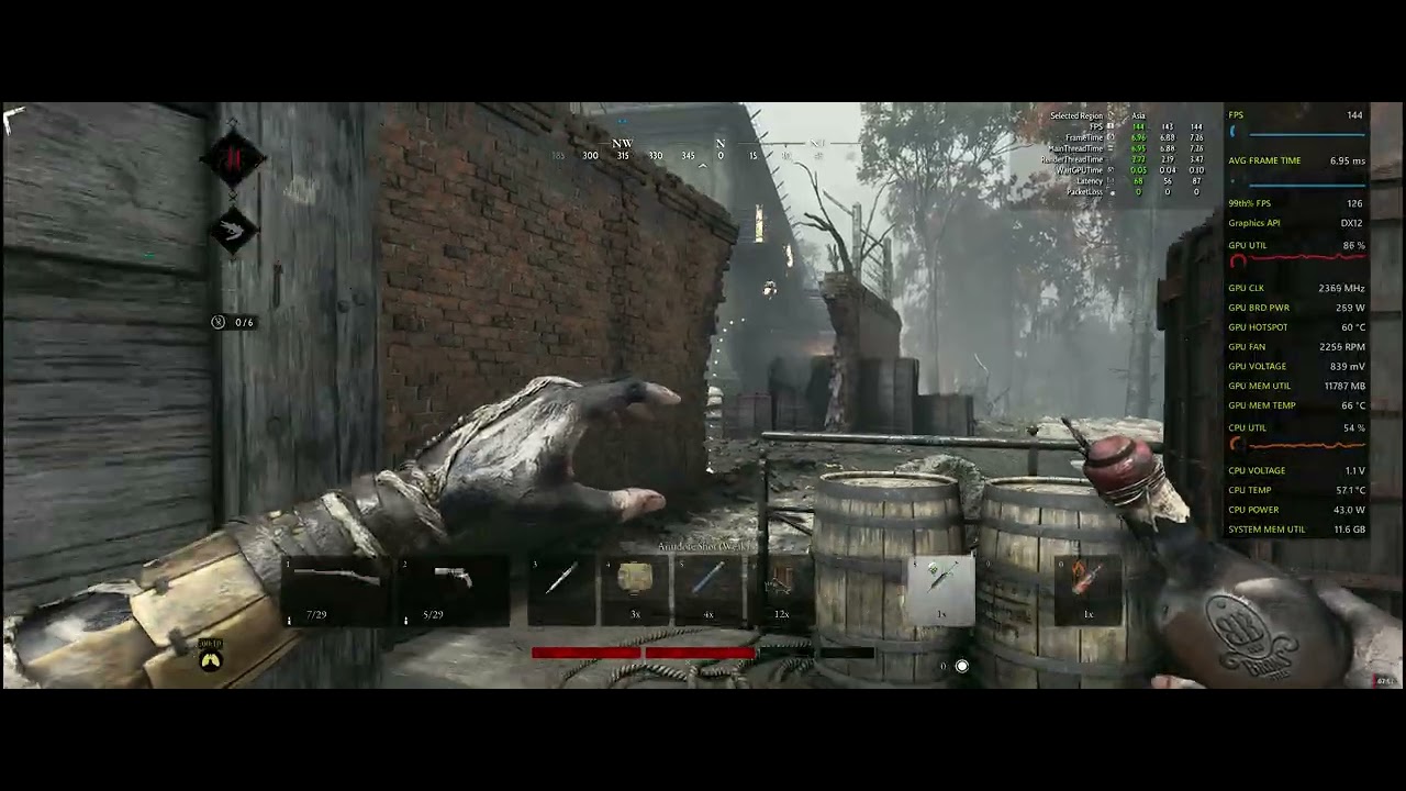 Hunt Showdown 2026 Gameplay Benchmark 9800X3D + RX 7900 XTX 3440x1440 ...
