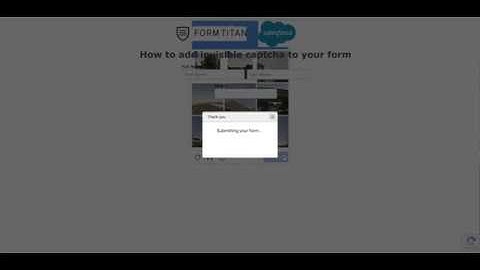 How to add invisible captcha to your form