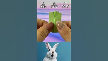 🤯 Only 1% Can Guess the Number Correctly!#shorts #rabbit #bombastic #video
