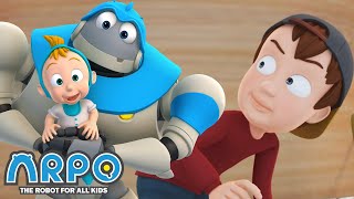 Arpo the Robot | OF COURSE You Realize +MORE FULL EPISODES | Compilation | Funny Cartoons for Kids