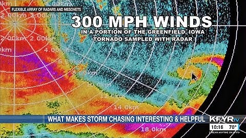 What makes storm chasing interesting and helpful, research being done in the field about tornadoes