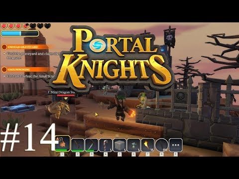 Let's Play Portal Knights - Undead Graveyard (Part 14)