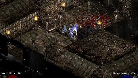 Diablo 2 - Ohm Rune Drop - Holy Grail (Single Player / Plugy)